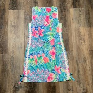 Lilly Pulitzer Mila Stretch Shift dress Swizzle In size 4 NWT